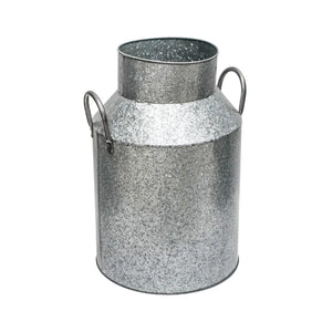 Galvanised Milk Churn H42cm