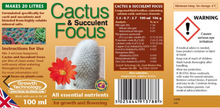 Load image into Gallery viewer, Cactus &amp; Succulent Focus 100ML
